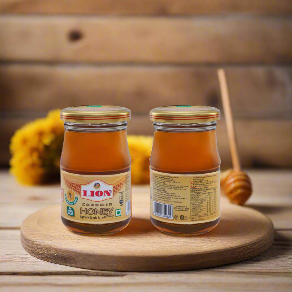 Lion Kashmir Honey | Pure Kashmir Honey | 1 Get 1 FREE