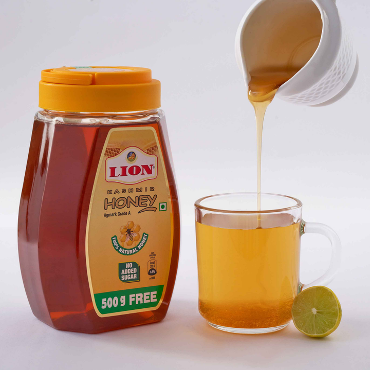 Lion Kashmir Honey - Buy 1Kg & Get 500gms FREE