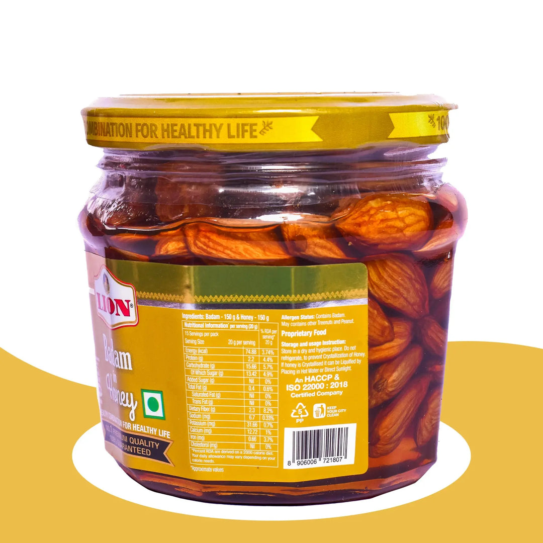 Lion Badam in Honey - Lion Dates