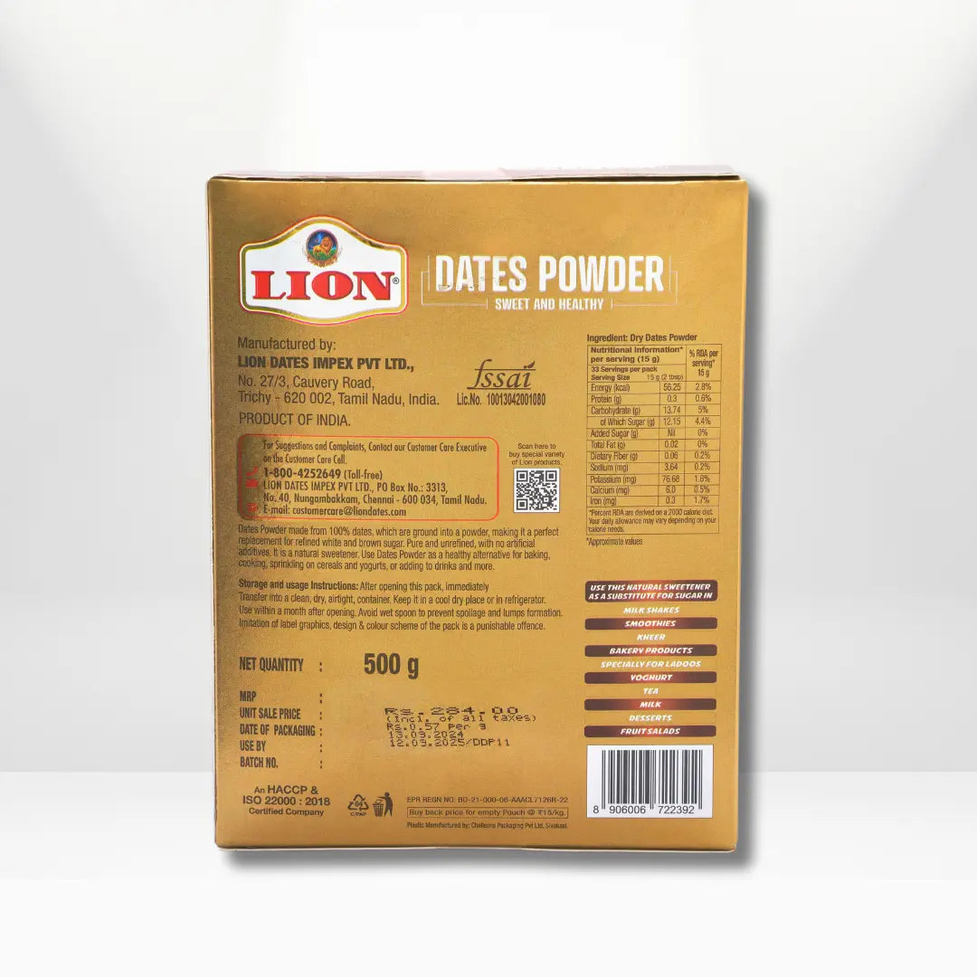 Lion Dates Trio Bundle – Dates Syrup (1kg), Dates Powder (500g) & Dates Paste (1kg) - Lion Dates