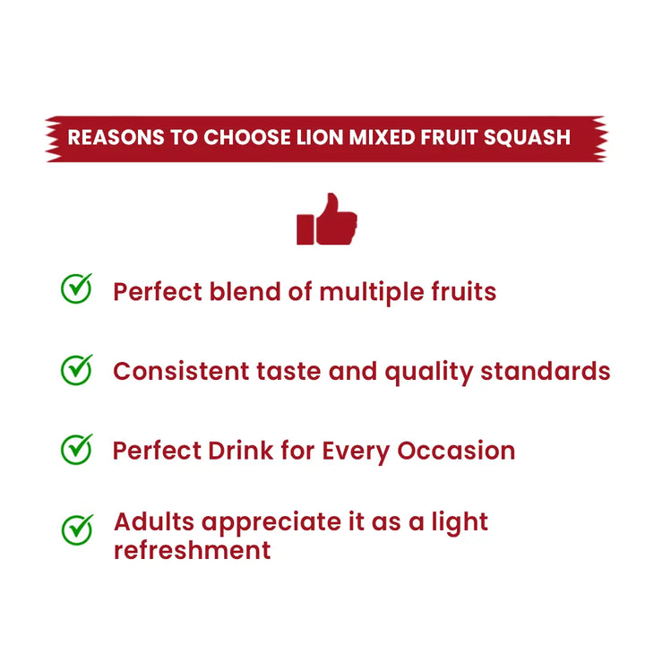 Lion Grape Squash Syrup 5L - Lion Dates