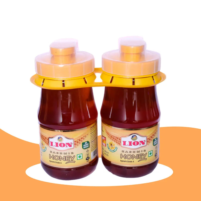 Lion Kashmir Honey | Pure Kashmir Honey 1+1 (1 KG) - Lion Dates