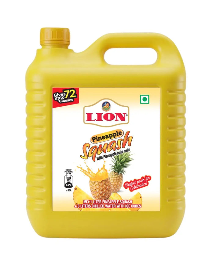 Lion Mango Squash Syrup 5L - Lion Dates