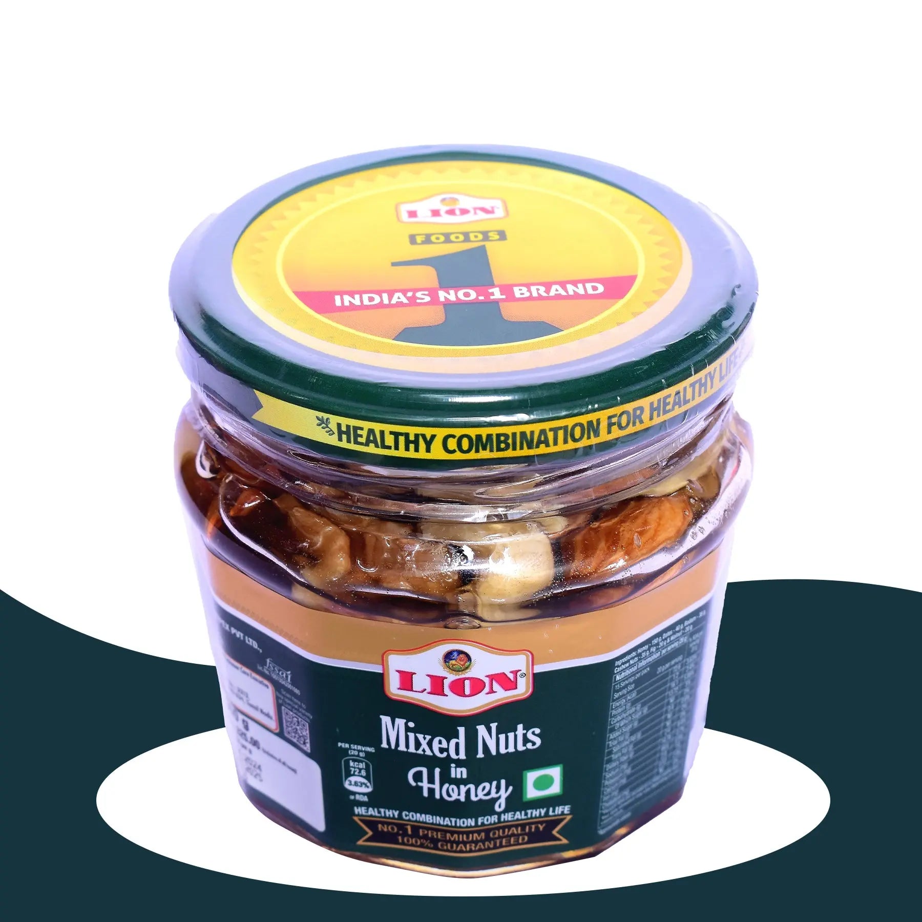 Lion Mixed Nuts in Honey | Nuts with Honey – Lion Dates