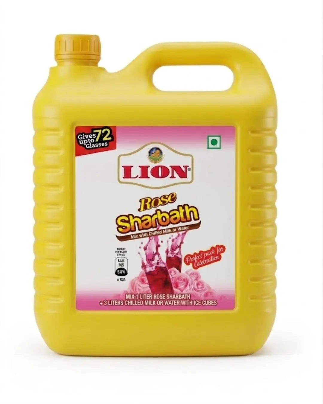 Lion Nannari Sharbat Syrup 5L - Lion Dates