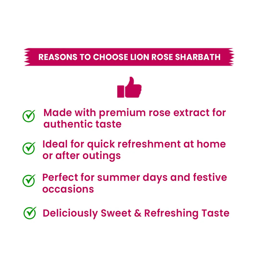 Lion Nannari Sharbat Syrup 5L - Lion Dates