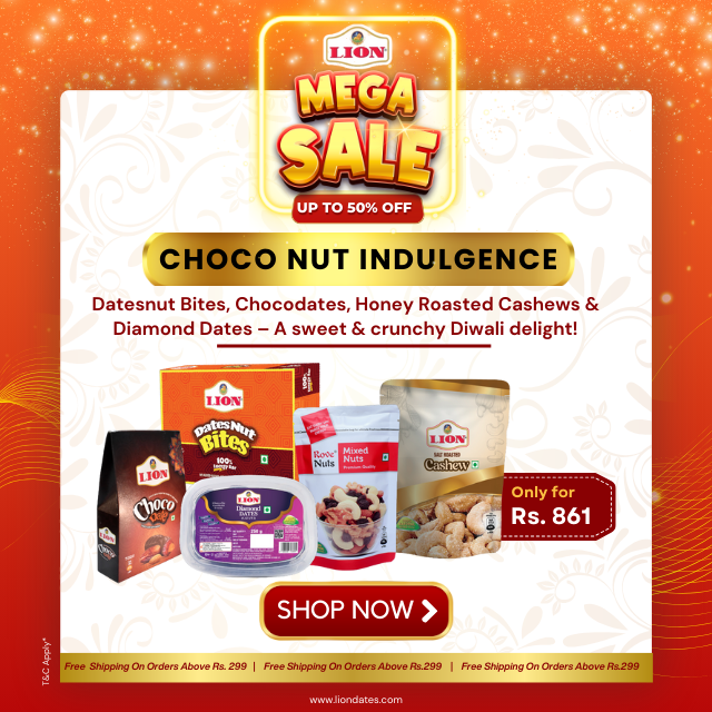 Choco Nut Indulgence – Dates Nut Bites, Chocodates & Premium Nuts