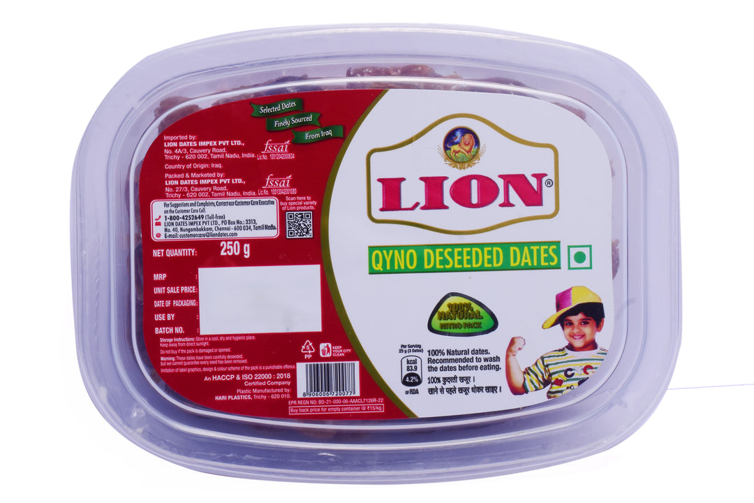 Lion Qyno Deseeded Dates