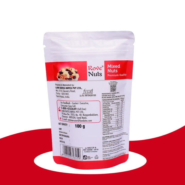 Rove Mixed Nuts - Lion Dates