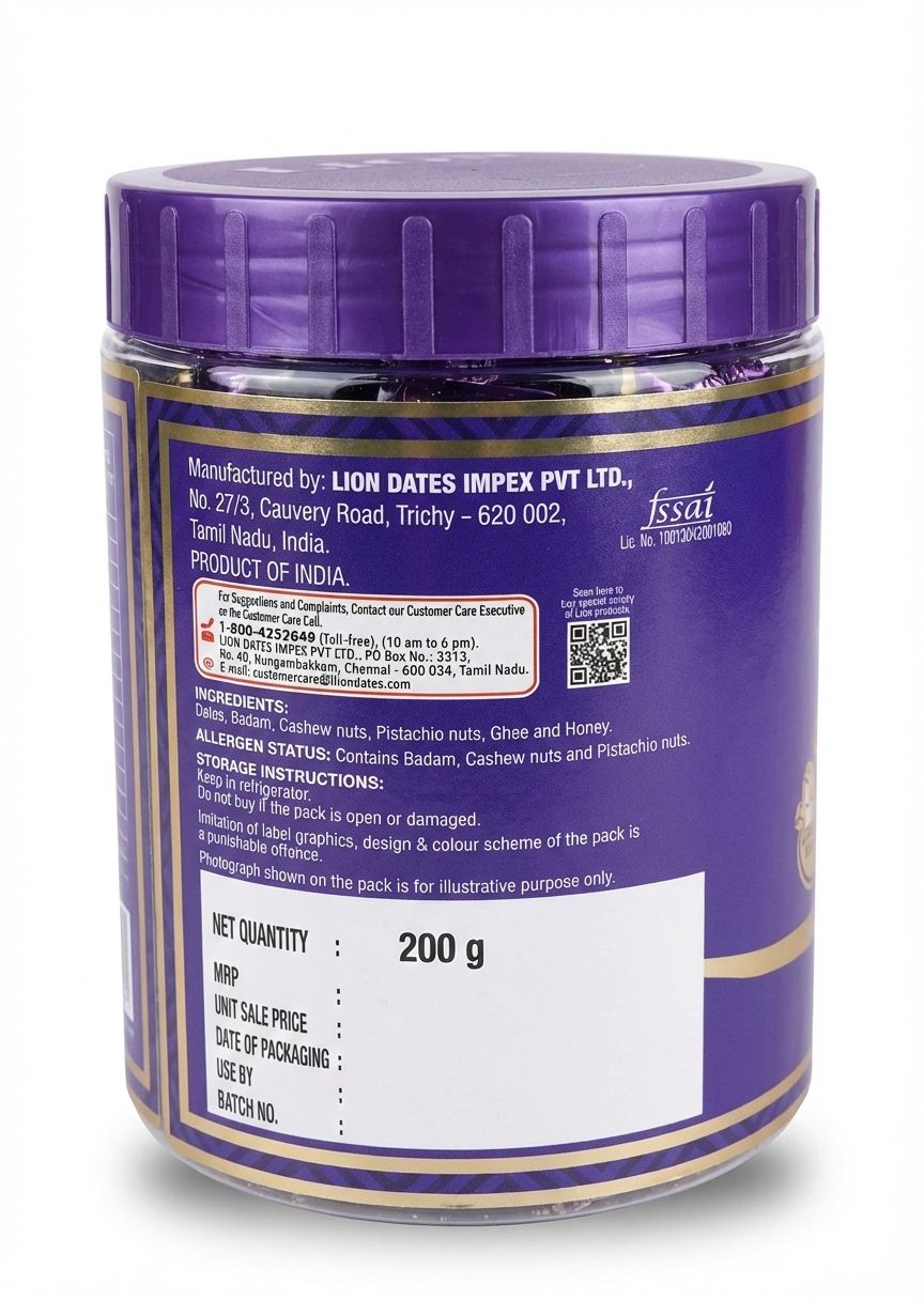 Lion Dates Nut Bites | Energy Bar