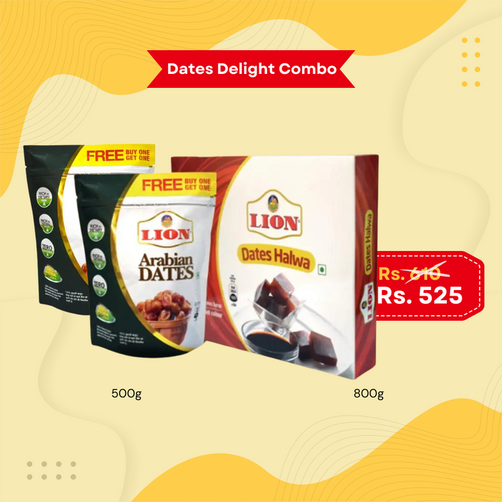 Arabian Dates & Dates Halwa | Lion's festive Combo