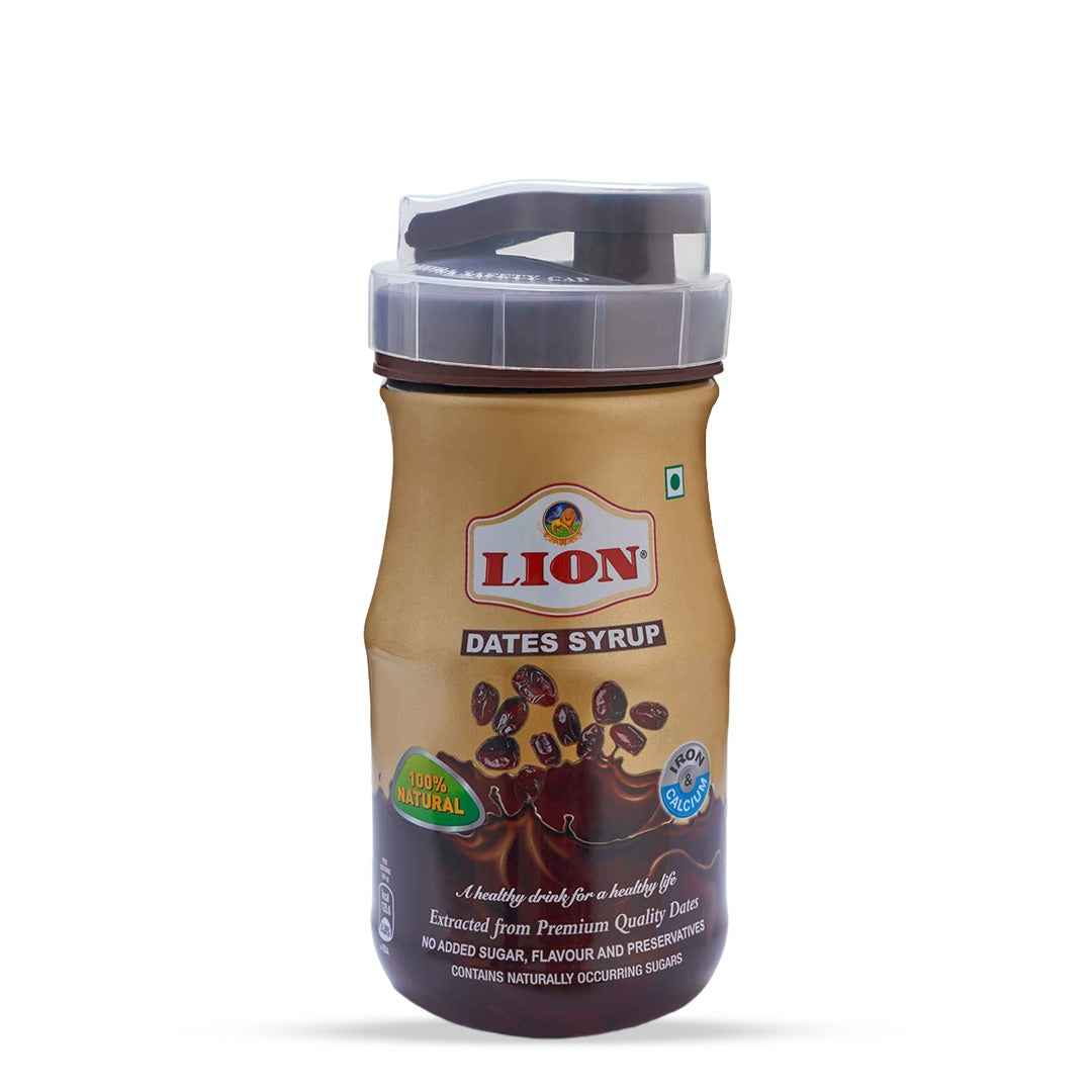 Lion Dates Syrup | No Added Sugar | Healthy Syrup for Milk, & kids