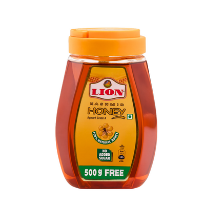 Lion Kashmir Honey - Buy 1Kg & Get 500gms FREE