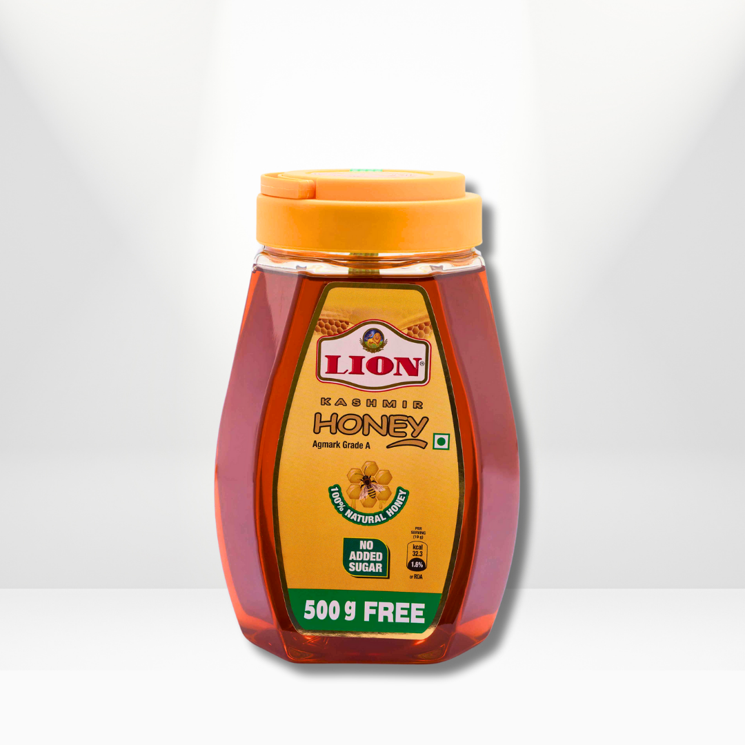 Lion Kashmir Honey - Buy 1Kg & Get 500gms FREE