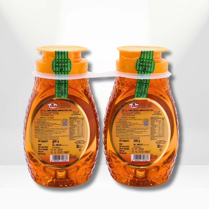 Lion Kashmir Honey | Pure Kashmir Honey 1+1 (400gm)