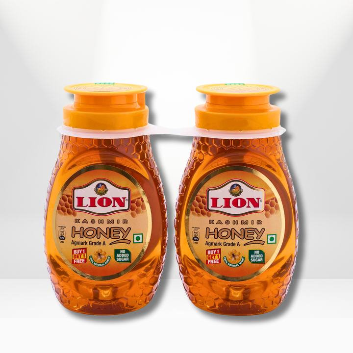 Lion Kashmir Honey | Pure Kashmir Honey 1+1 (400gm)